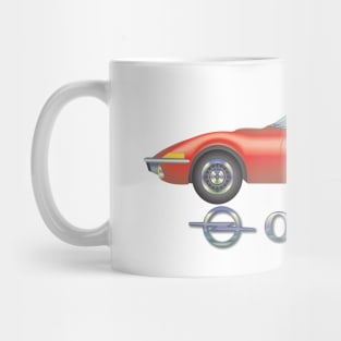 Red Opel GT Mug